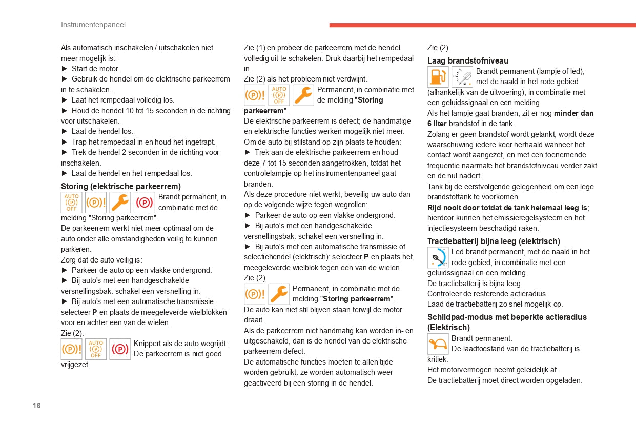 2021-2023 Citroën Berlingo / E-Berlingo / Berlingo Van / E-Berlingo Van Owner's Manual | Dutch