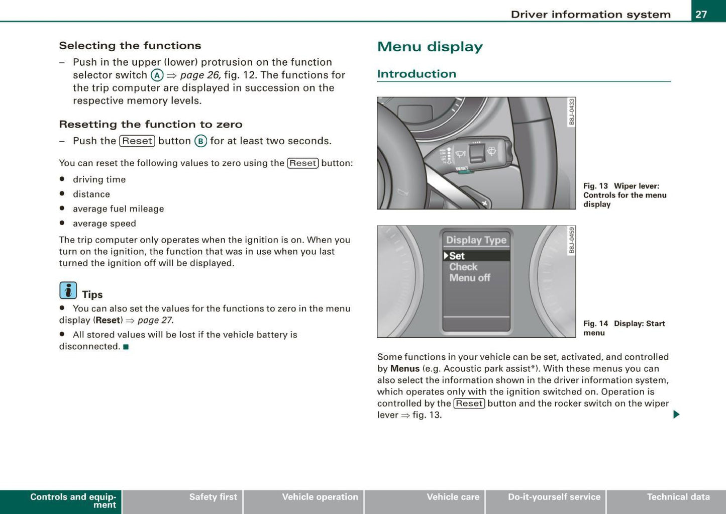 2009 Audi TT Coupe Owner's Manual | English