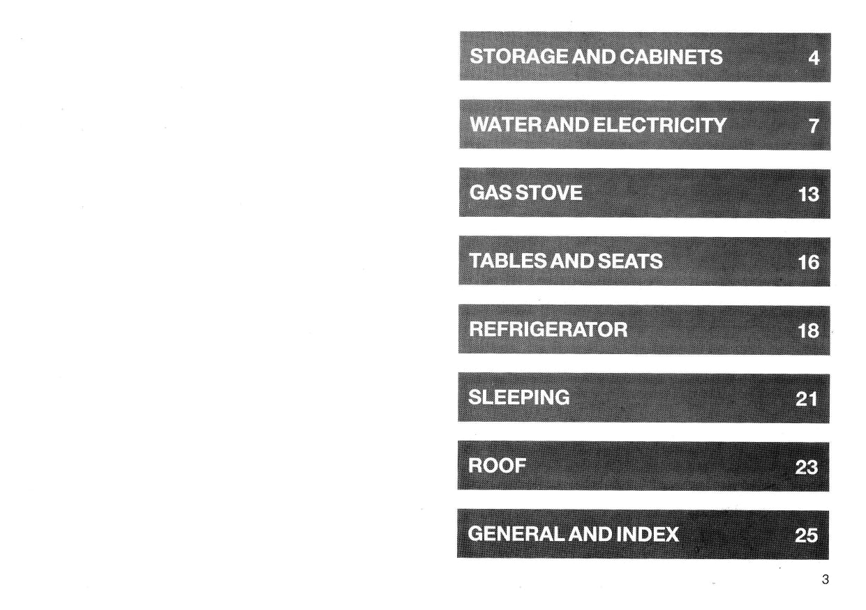 1987 Volkswagen Camper Owner's Manual | English