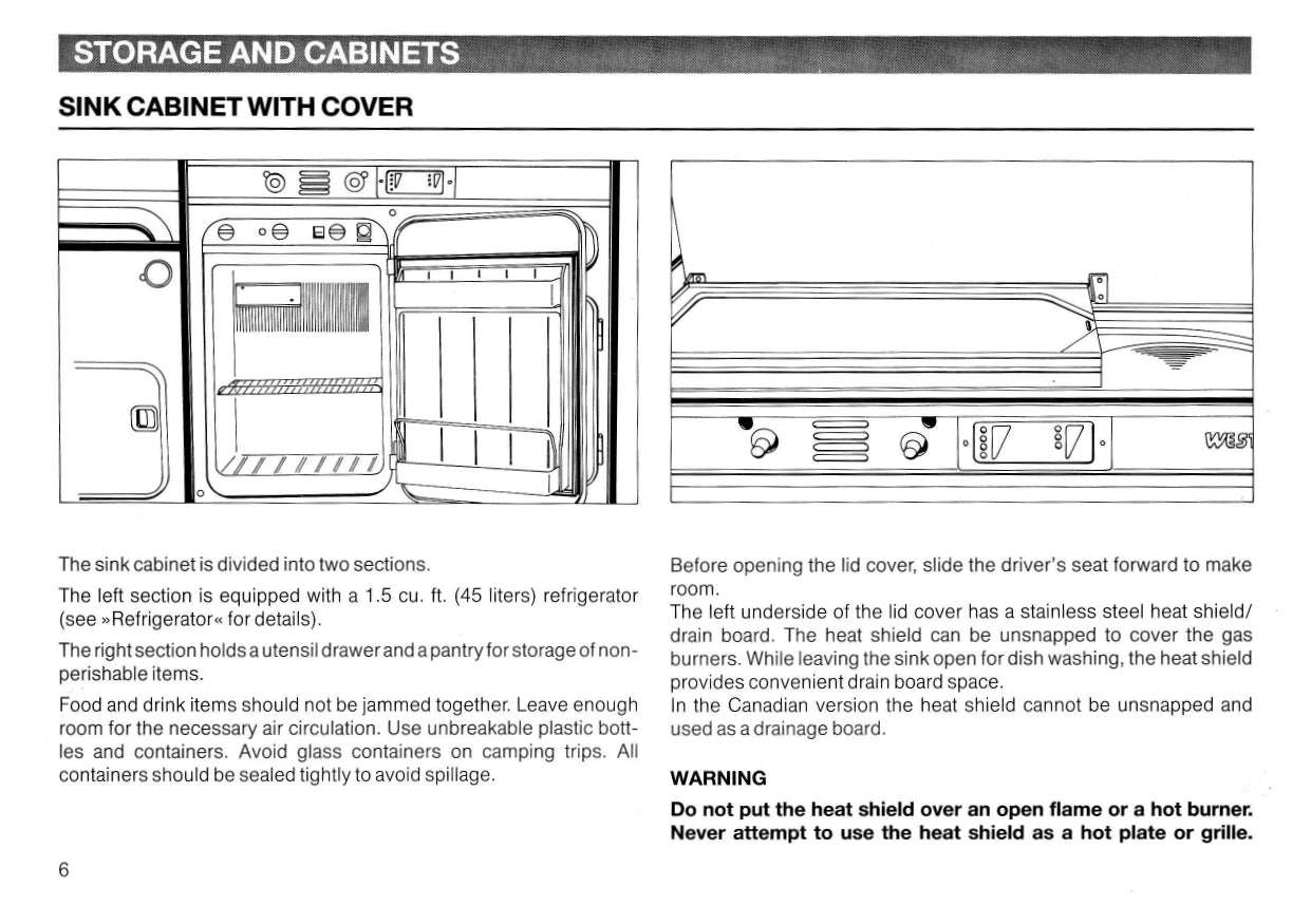 1987 Volkswagen Camper Owner's Manual | English