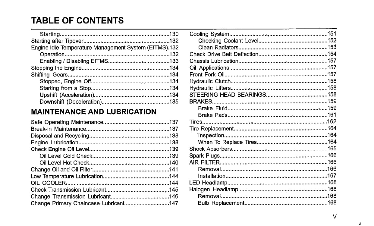 2018 Harley Davidson Touring Owner's Manual | English