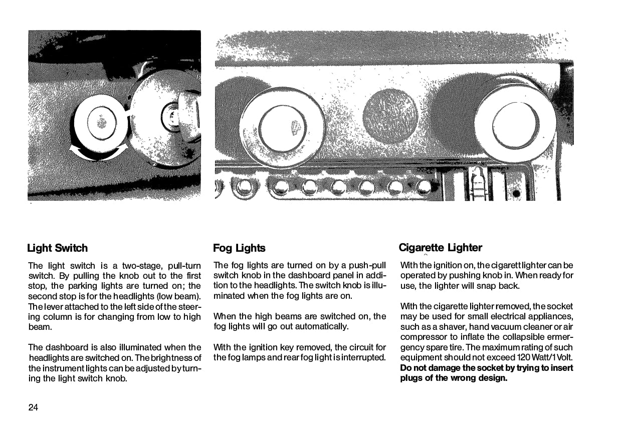 1986 Porsche 911 Turbo/911 Carerra Owner's Manual | English