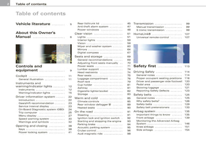 2009 Audi TT Coupe Owner's Manual | English