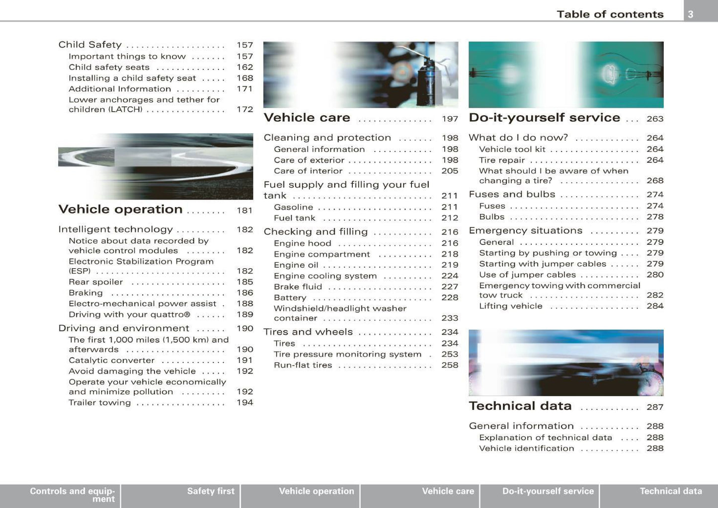 2009 Audi TT Coupe Owner's Manual | English