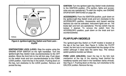 1996 Harley Davidson Police Owner's Manual | English