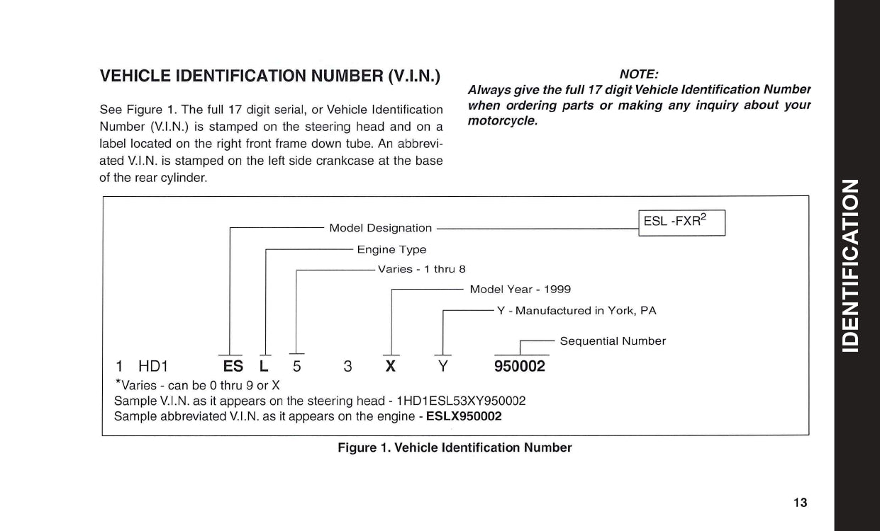 1999 Harley Davidson FXR2 Owner's Manual | English