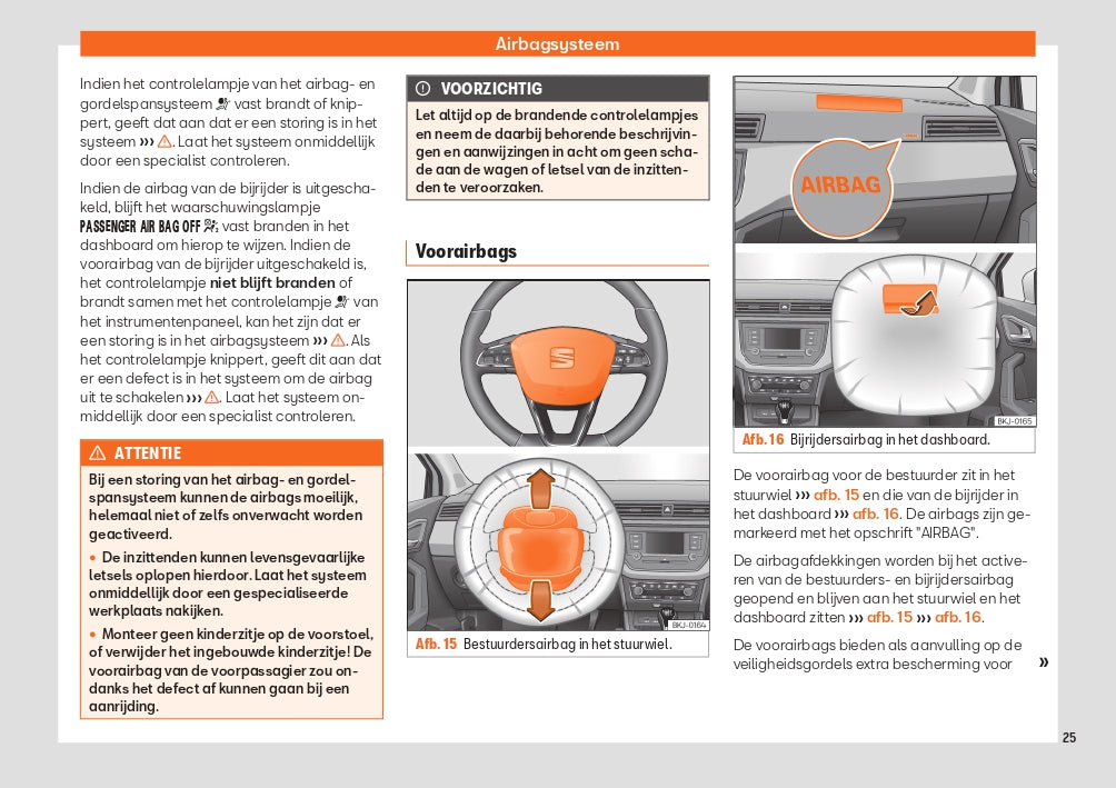 2019-2020 Seat Ibiza Owner's Manual | Dutch