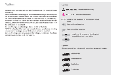 2021-2024 Toyota Proace City/Proace City Verso Manuel du propriétaire | Néerlandais