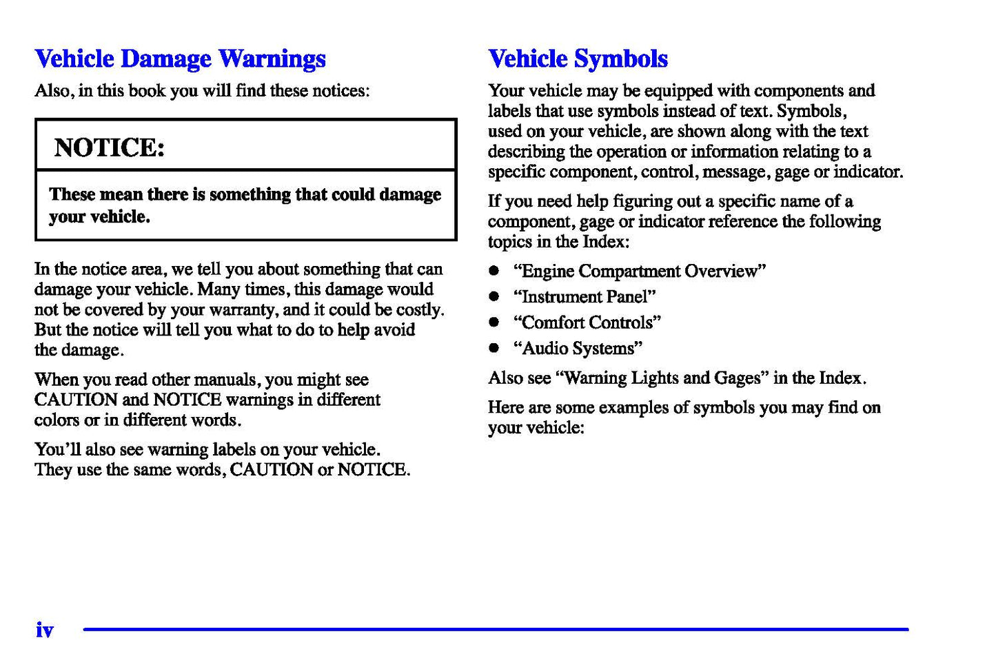 2002 Pontiac Firebird Owner's Manual | English