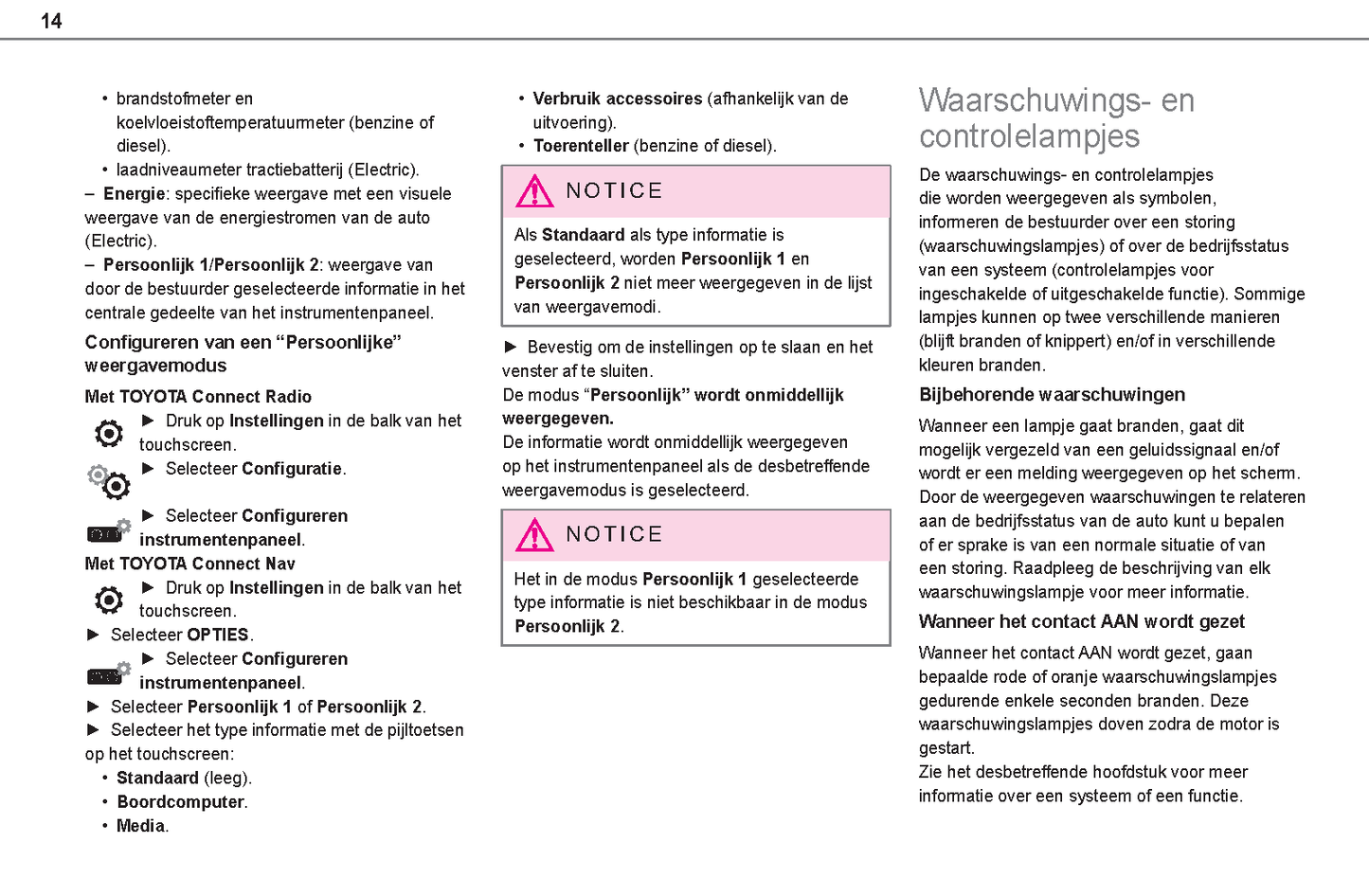 2021-2024 Toyota Proace City/Proace City Verso Owner's Manual | Dutch