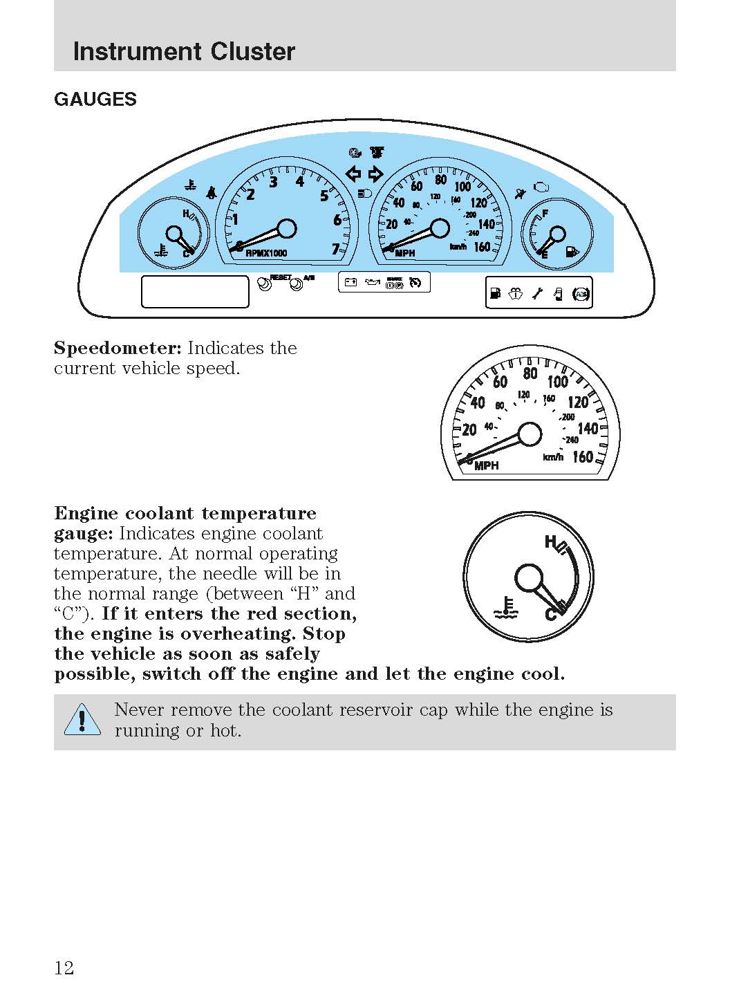 2003 Ford Thunderbird Manuel du propriétaire | Anglais