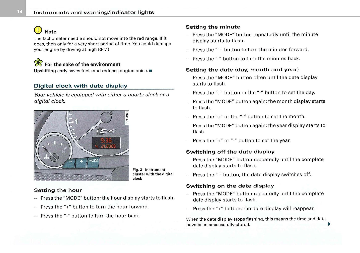 2006 Audi S4/S4 Limousine Owner's Manual | English