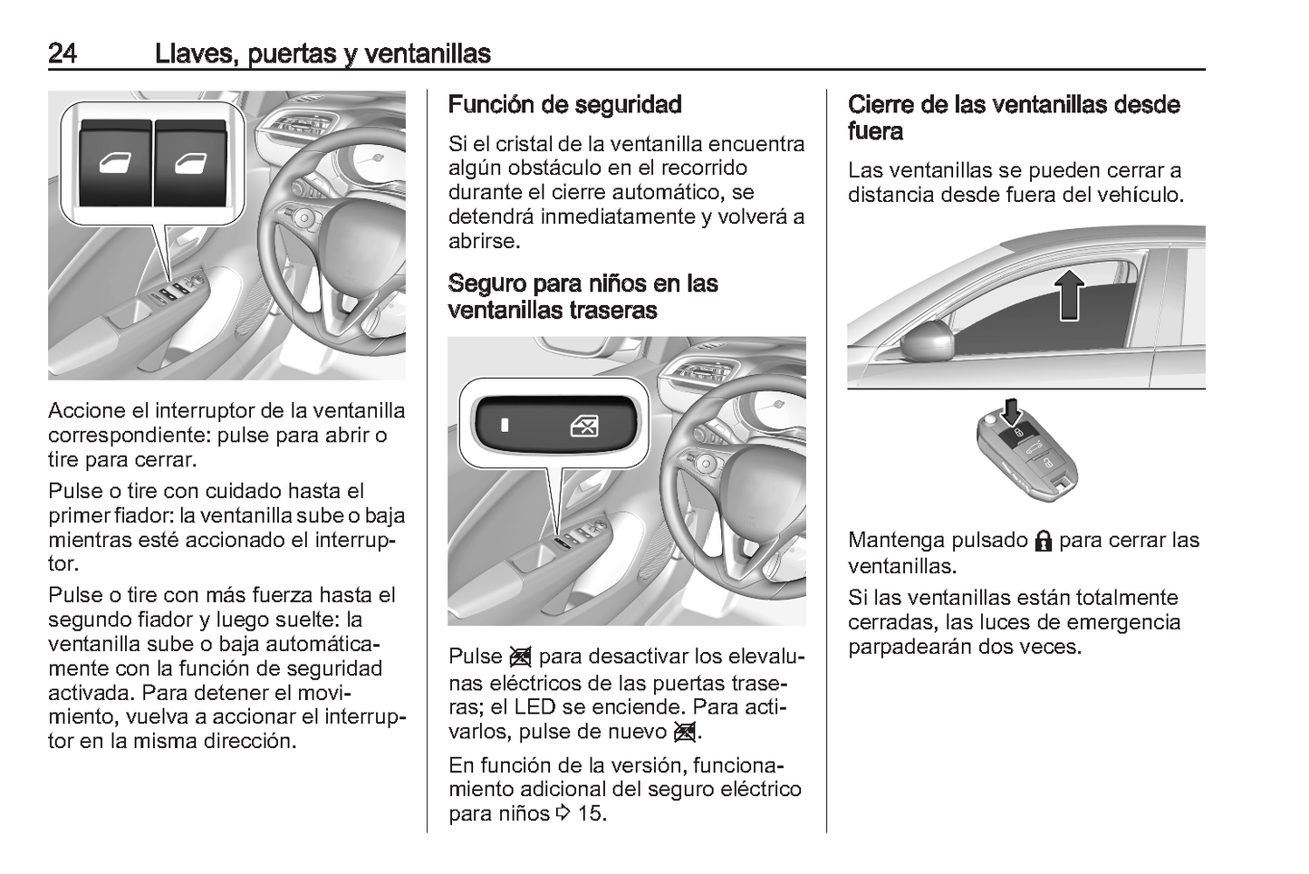 2023 Opel Corsa Owner's Manual | Spanish