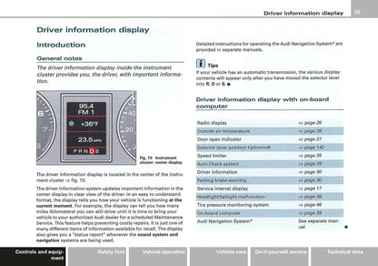 2006 Audi S4/S4 Limousine Owner's Manual | English