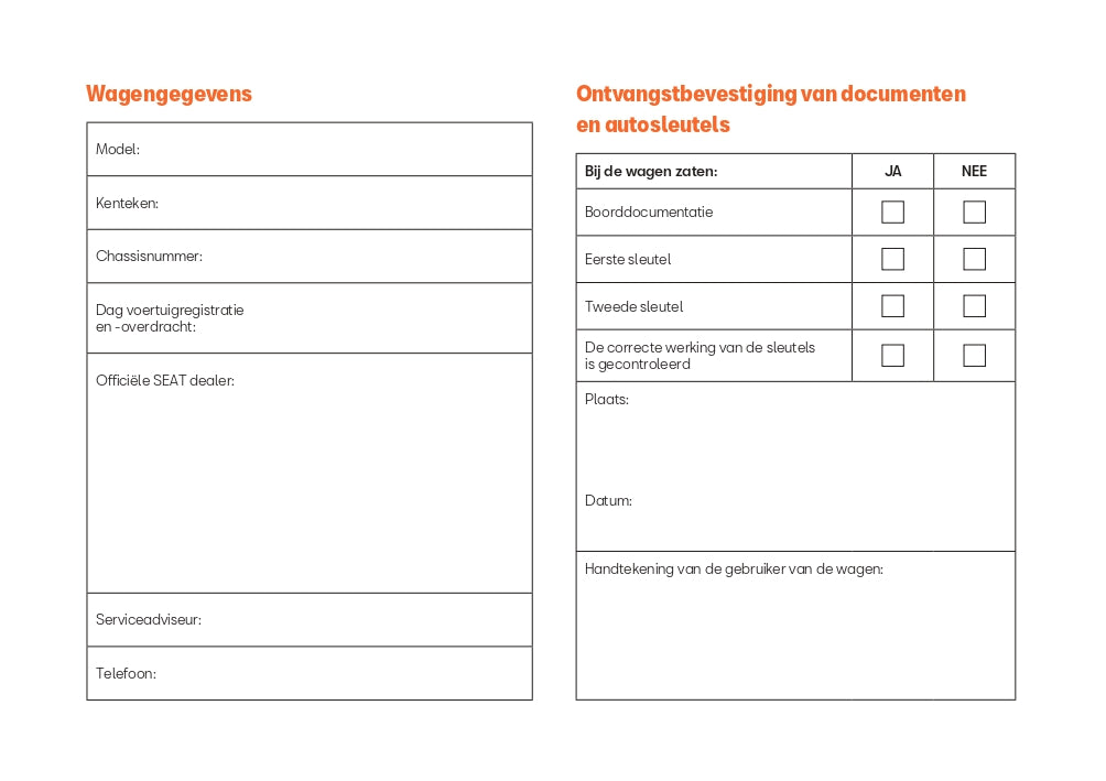 2024 Seat Tarraco Owner's Manual | Dutch