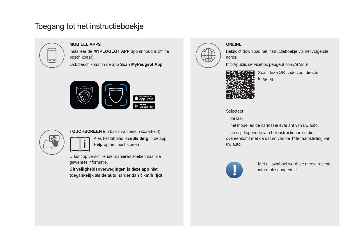 2023-2024 Peugeot 508/508SW Owner's Manual | Dutch