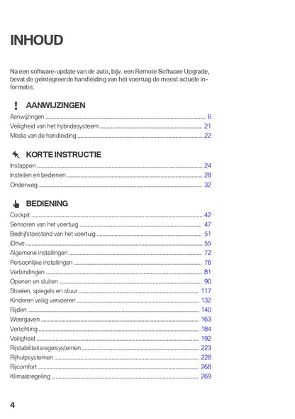 2021 BMW X3 Plug-in Hybrid Owner's Manual | Dutch