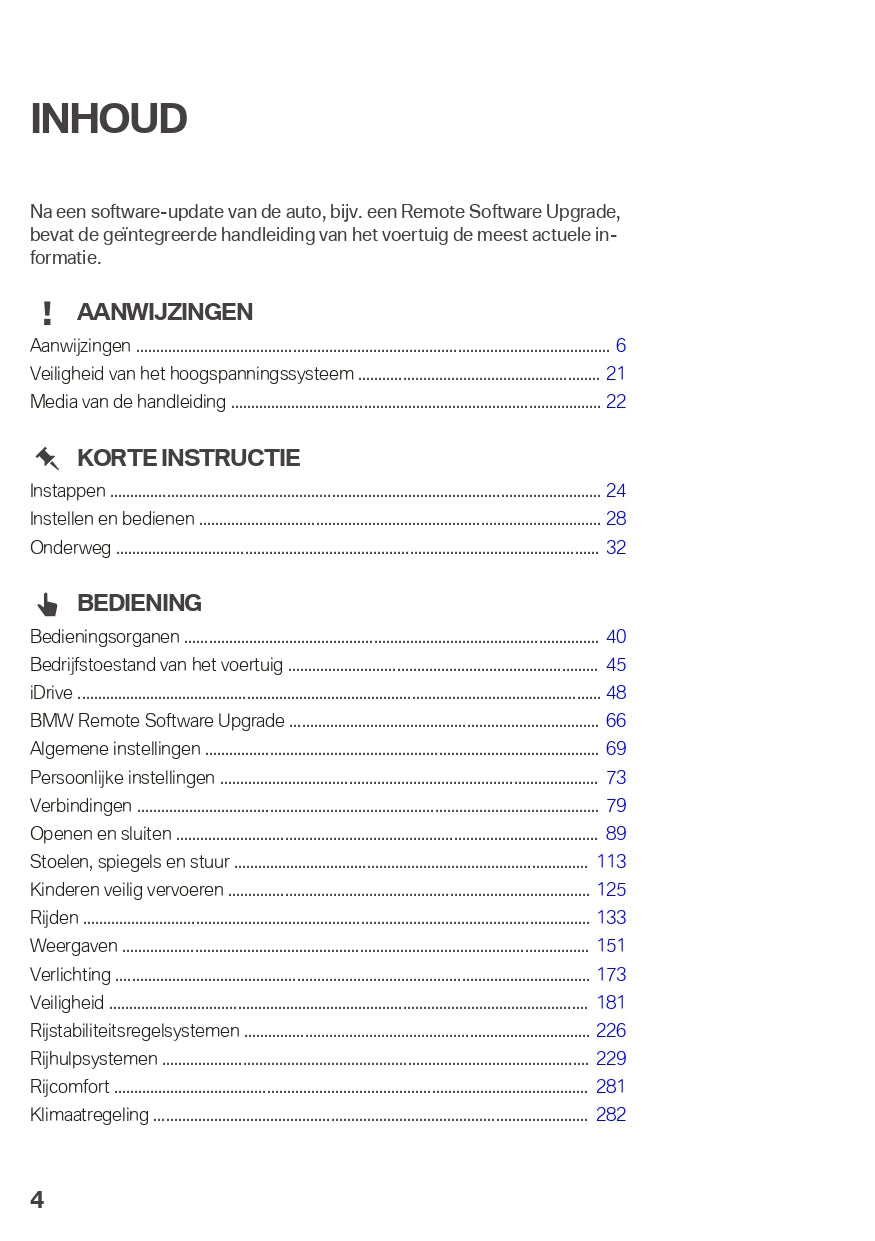 2021-2023 BMW iX3 Owner's Manual | Dutch