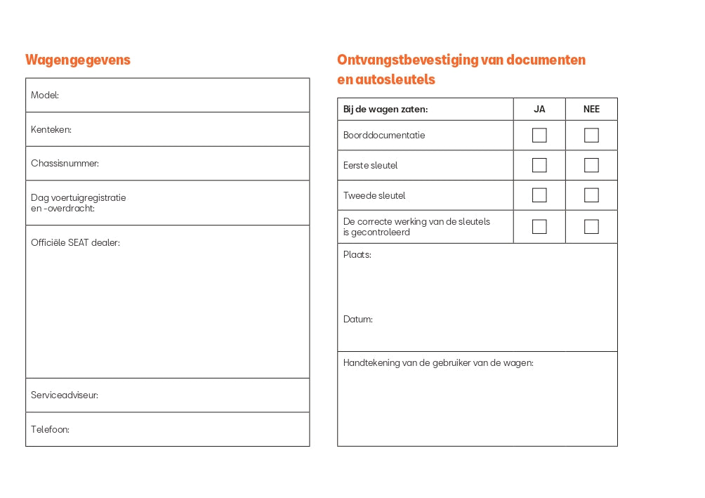 2023 Seat Leon/Leon Sportstourer Owner's Manual | Dutch