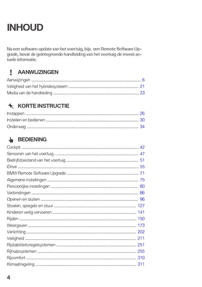 2022 BMW 3 Series Touring Plug In Hybrid Owner's Manual | Dutch