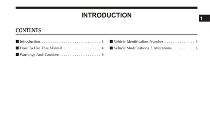 2004 Dodge Neon SRT-4 Owner's Manual | English