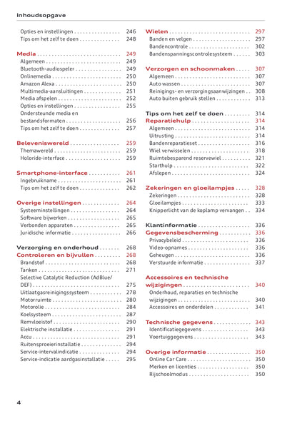 2022-2023 Audi A5 Owner's Manual | Dutch