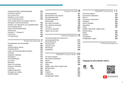 2019-2021 Peugeot 508/508 SW Owner's Manual | Dutch