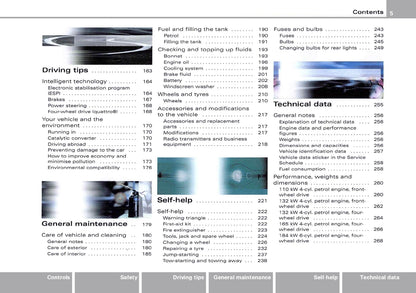 2005 Audi TT/TT Coupé Owner's Manual | English