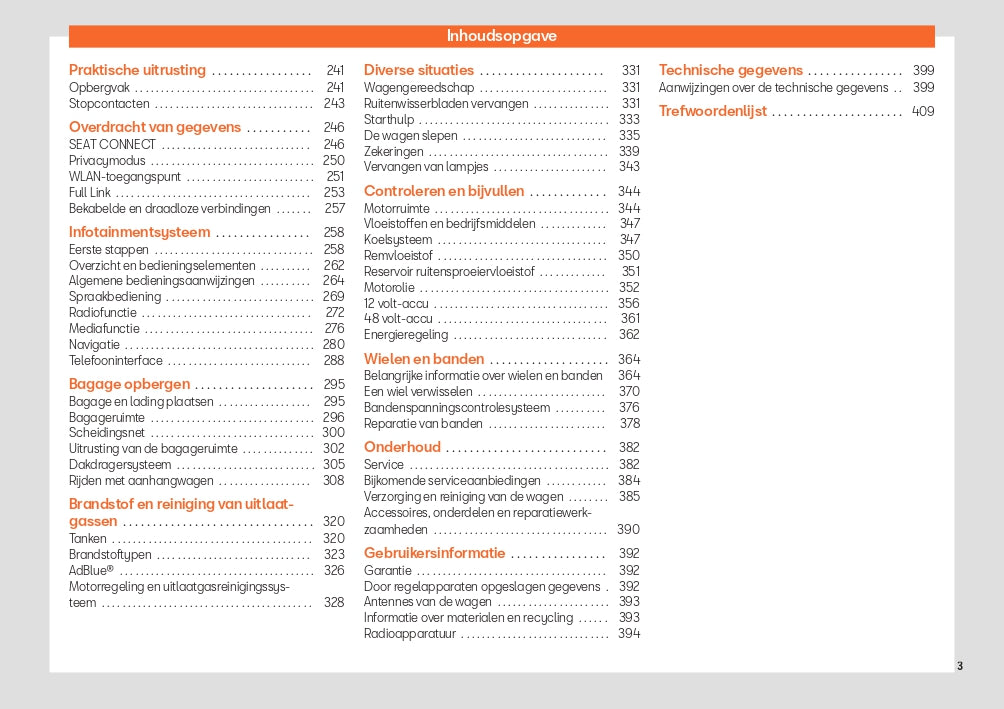 2023 Week 48 Seat Leon Owner's Manual | Dutch