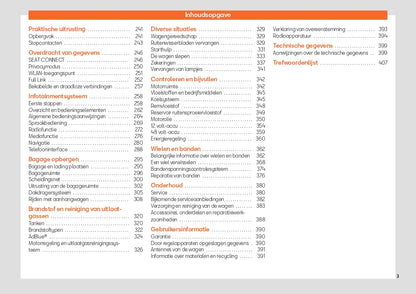 2023-2024 Seat Leon/Leon Sportstourer Owner's Manual | Dutch