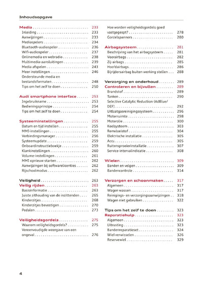 2019 Audi Q2 Owner's Manual | Dutch