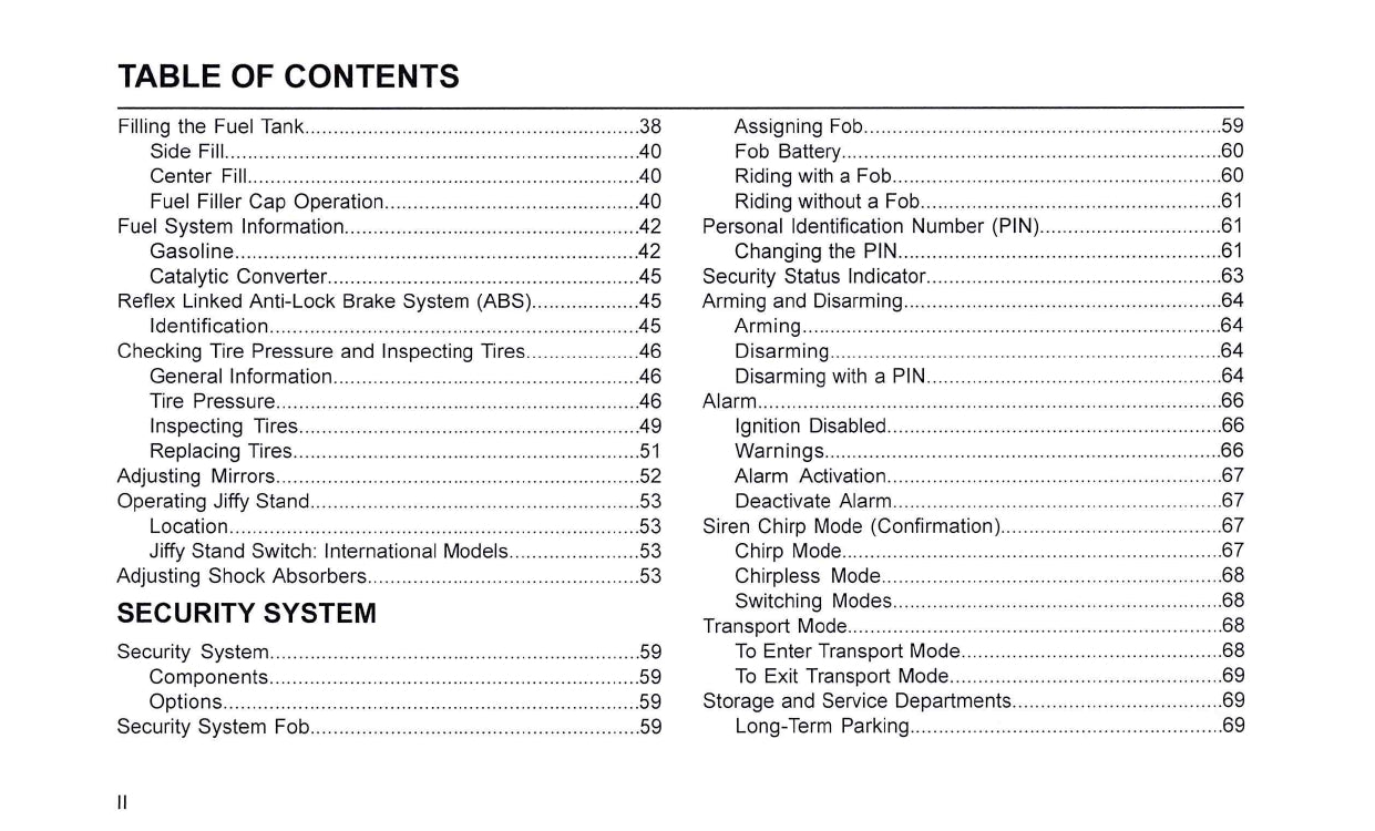 2021 Harley-Davidson Touring Owner's Manual | English