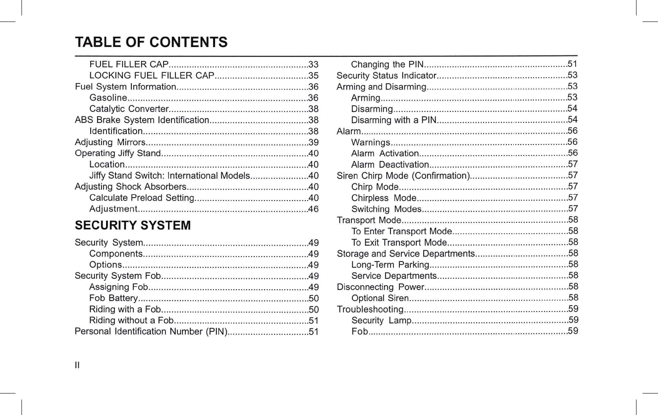 2019 Harley-Davidson Softail Owner's Manual | English