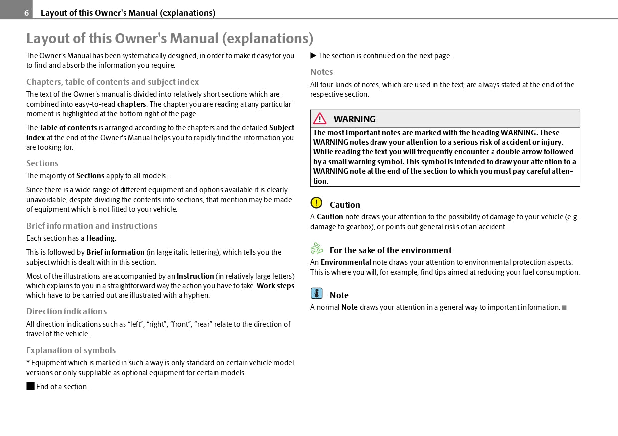 2013-2014 Skoda Yeti Owner's Manual | English