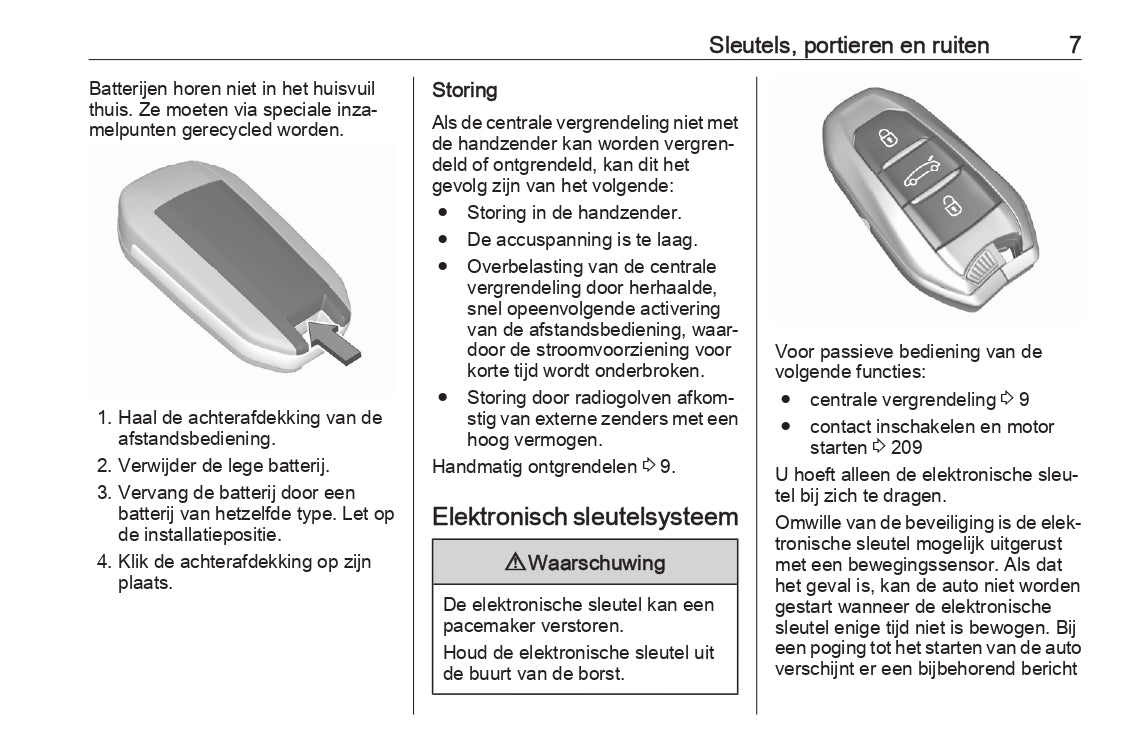 2023-2024 Opel Corsa/Corsa-e Owner's Manual | Dutch