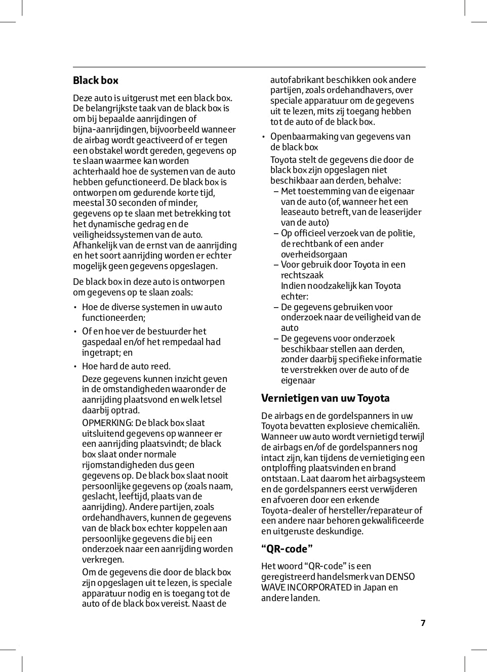 2024 Toyota C-HR Hybrid Manuel du propriétaire | Néerlandais