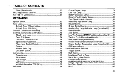 2020 Harley-Davidson Touring Owner's Manual | English