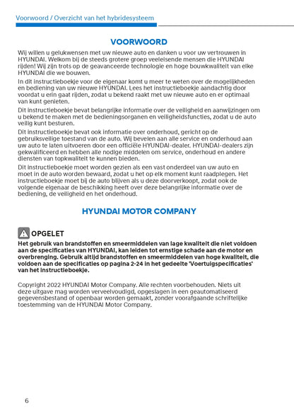 2023 Hyundai Tucson Hybrid/Plug-in Hybrid Owner's Manual | Dutch