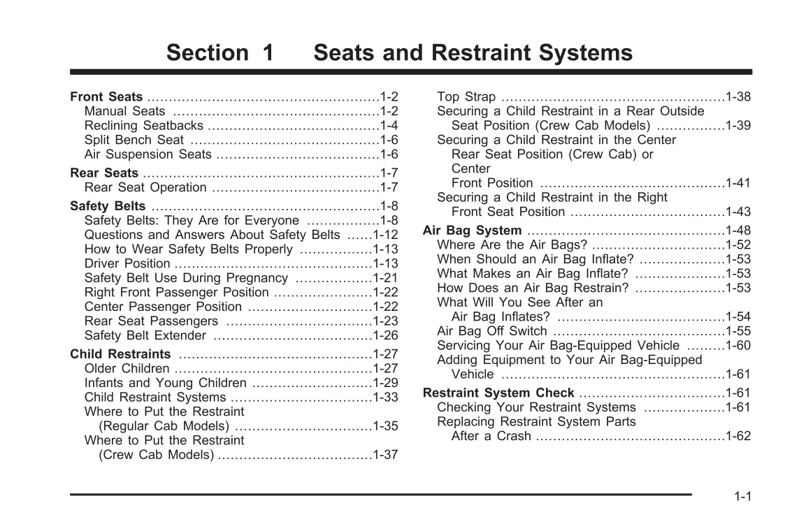 2004 Chevrolet Kodiak Owner's Manual | English