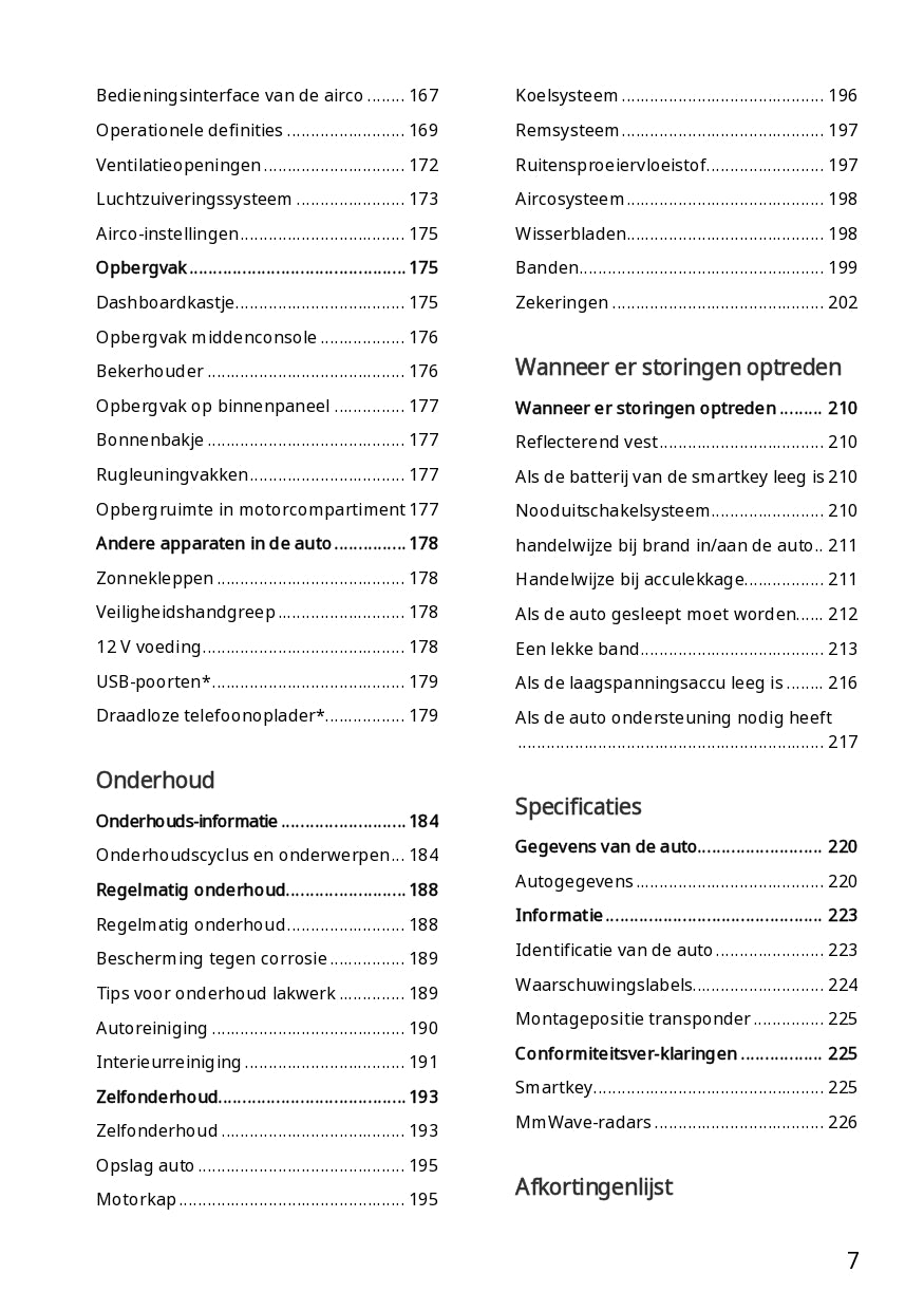 2023-2024 BYD Seal Owner's Manual | Dutch