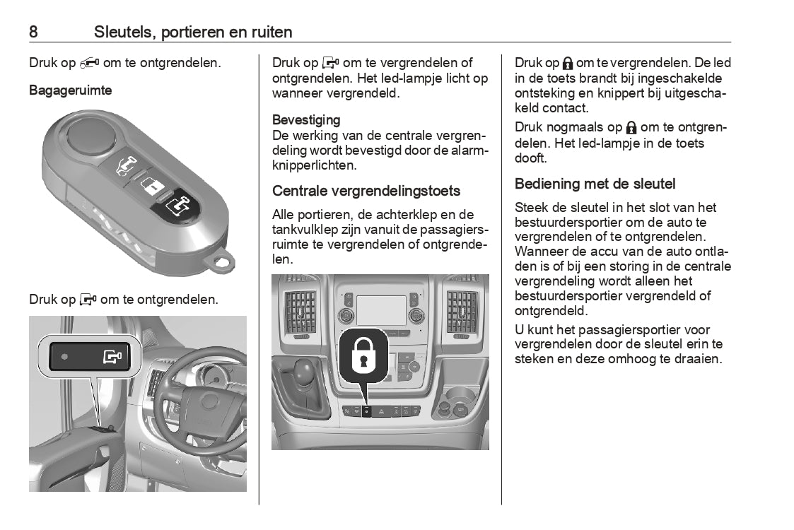 2023-2024 Opel Movano Owner's Manual | Dutch