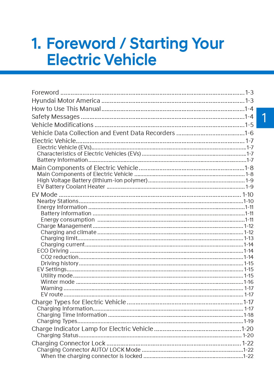 2023 Hyundai Kona Electric Manuel du propriétaire | Anglais