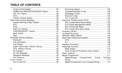 2021 Harley-Davidson Touring Owner's Manual | English