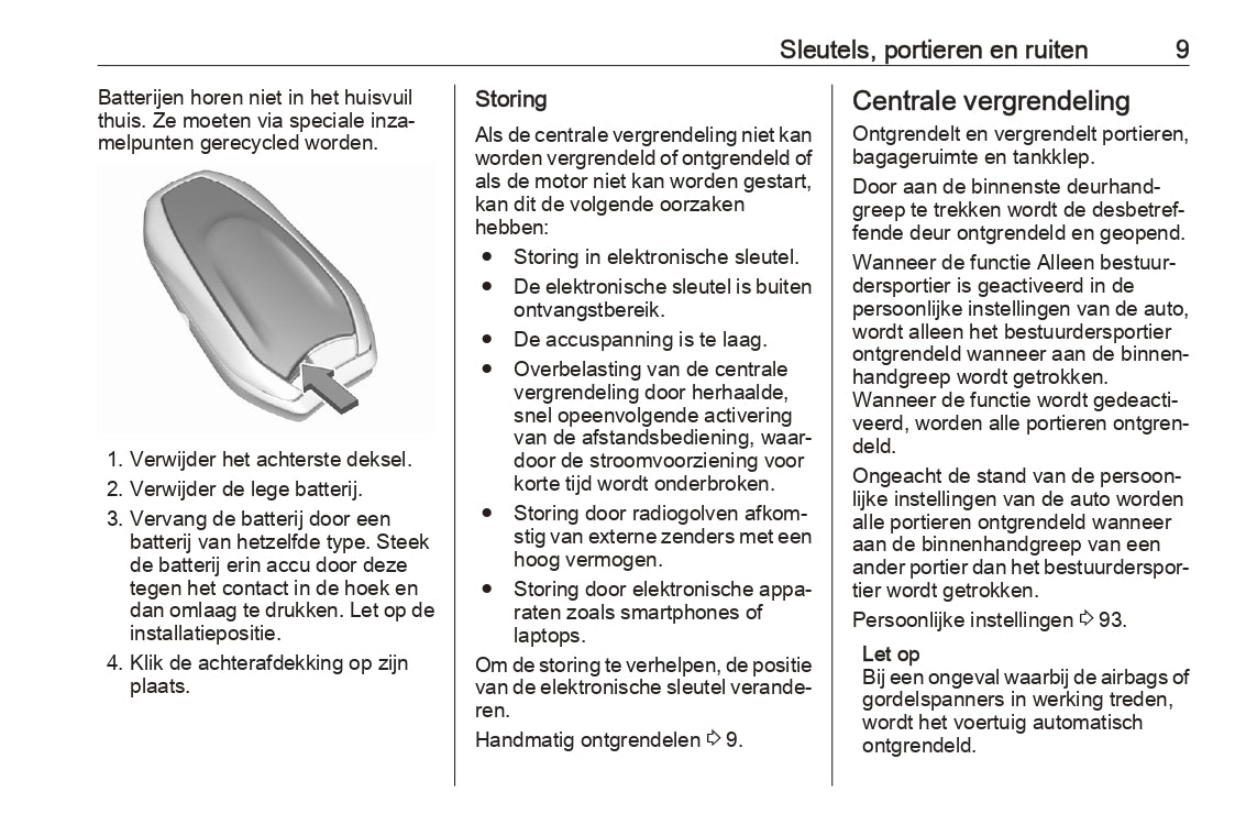 2023-2024 Opel Astra Owner's Manual | Dutch