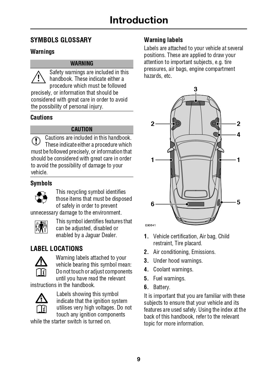 2010 Jaguar XK Owner's Manual | English