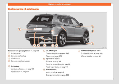 2023-2024 Seat Tarraco Owner's Manual | Dutch