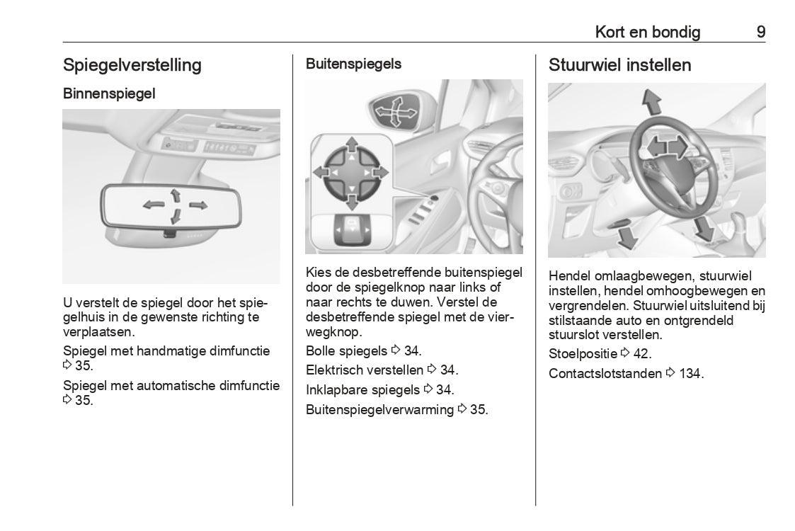 2019 Opel Crossland X Owner's Manual | Dutch