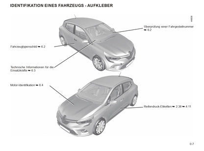 2022-2024 Renault Clio Manuel du propriétaire | Allemand