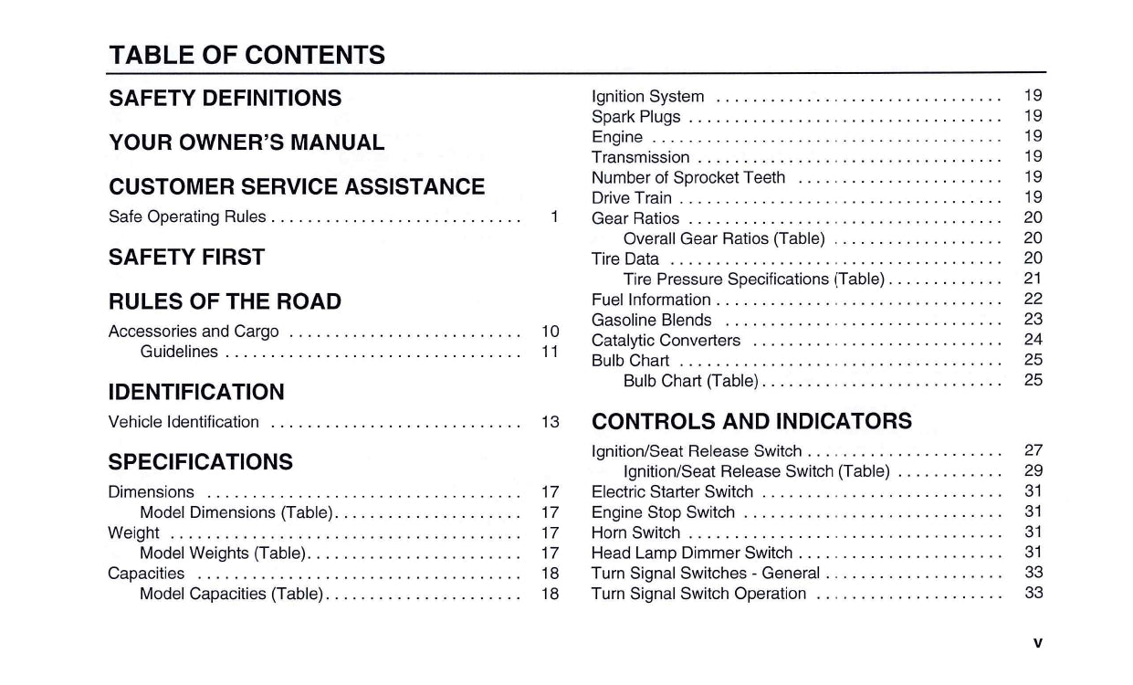 2003 Harley-Davidson VRSCA Owner's Manual | English