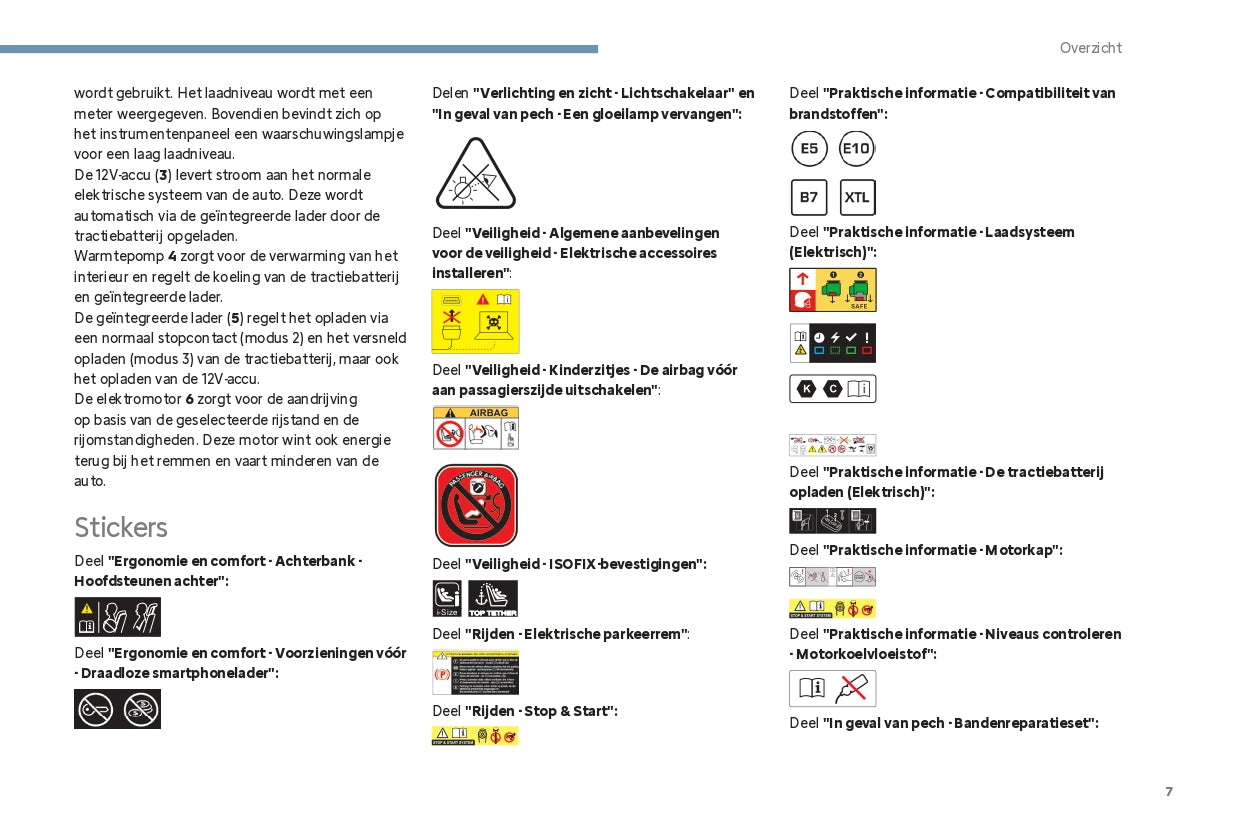 2024 Citroën C4/C4 X/ë-C4/ë-C4 X Owner's Manual | Dutch